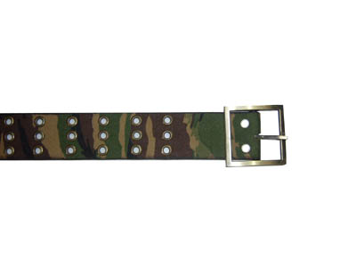 Female genuine leather press belt
